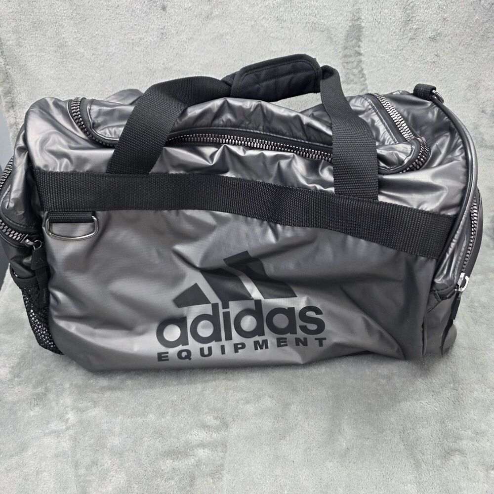 Adidas Originals Equipment Team Bags Grey & Black Trim JY3130